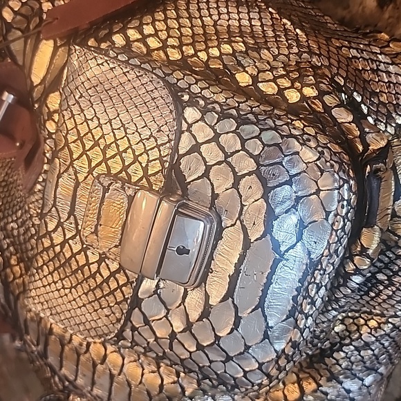 Pauric Sweeney genuine python bag - Picture 2 of 2